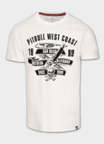 Men's T-Shirt Slim Fit OLDSCHOOL RAZOR - White