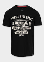 Men's T-Shirt Slim Fit OLDSCHOOL RAZOR -  Black