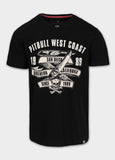 Men's T-Shirt Slim Fit OLDSCHOOL RAZOR -  Black