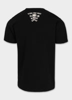 Men's T-Shirt Slim Fit OLDSCHOOL RAZOR -  Black