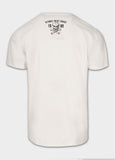Men's T-Shirt Slim Fit OLDSCHOOL RAZOR - White