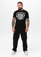 Men's T-Shirt Slim Fit OLDSCHOOL RAZOR -  Black