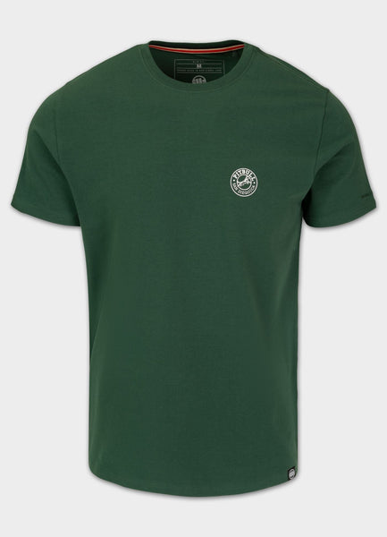 Men's T-Shirt Slim Fit SAN DIEGO CA SMALL LOGO - Bottle green