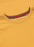 Men's T-Shirt Slim Fit SAN DIEGO CA SMALL LOGO - Pale yellow