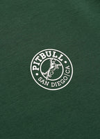 Men's T-Shirt Slim Fit SAN DIEGO CA SMALL LOGO - Bottle green
