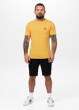 Men's T-Shirt Slim Fit SAN DIEGO CA SMALL LOGO - Pale yellow