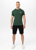 Men's T-Shirt Slim Fit SAN DIEGO CA SMALL LOGO - Bottle green