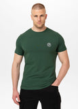 Men's T-Shirt Slim Fit SAN DIEGO CA SMALL LOGO - Bottle green