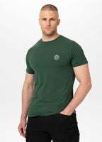 Men's T-Shirt Slim Fit SAN DIEGO CA SMALL LOGO - Bottle green