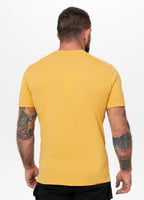 Men's T-Shirt Slim Fit SAN DIEGO CA SMALL LOGO - Pale yellow
