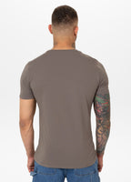 Men's T-Shirt Slim Fit USA CAL - Taupe