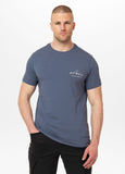 Men's T-Shirt Slim Fit USA CAL - Navy Jeans