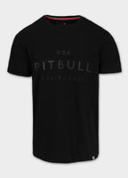 Men's T-Shirt Slim Fit USA CAL - Black