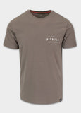 Men's T-Shirt Slim Fit USA CAL - Taupe