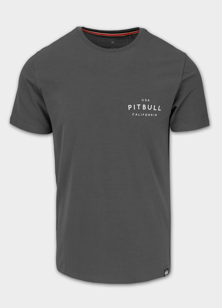 Men's T-Shirt Slim Fit USA CAL - Graphite