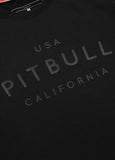 Men's T-Shirt Slim Fit USA CAL - Black