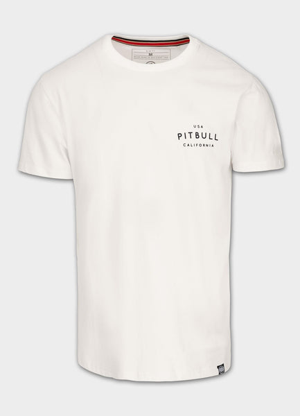 Men's T-Shirt Slim Fit USA CAL - Offwhite