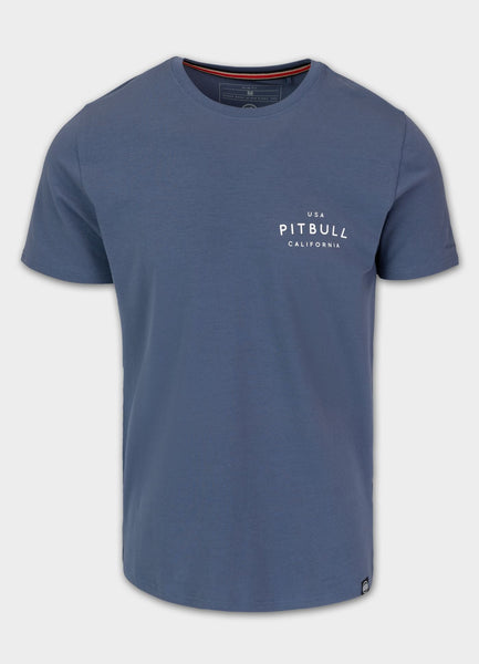 Men's T-Shirt Slim Fit USA CAL - Navy Jeans