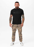 Men's T-Shirt Slim Fit USA CAL - Black