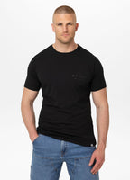Men's T-Shirt Slim Fit USA CAL - Black