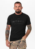 Men's T-Shirt Slim Fit USA CAL - Black