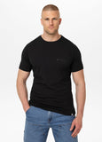 Men's T-Shirt Slim Fit USA CAL - Black