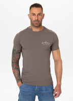 Men's T-Shirt Slim Fit USA CAL - Taupe