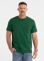 Men's T-Shirt SMALL LOGO - Leaf green