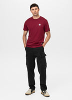Men's T-Shirt SMALL LOGO - Burgundy