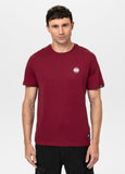 Men's T-Shirt SMALL LOGO - Burgundy