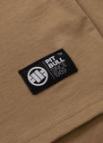 Men's T-Shirt SMALL LOGO - Coyote brown