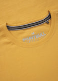 Men's T-Shirt SMALL LOGO - Pale yellow