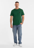 Men's T-Shirt SMALL LOGO - Leaf green