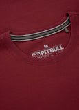 Men's T-Shirt SMALL LOGO - Burgundy
