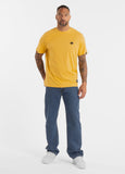 Men's T-Shirt SMALL LOGO - Pale yellow