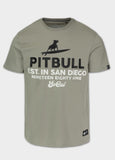 Men's T-Shirt SURFING DOG - Dusty Salvia