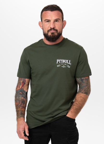 Men's T-Shirt TROUBLEMAKER - Dark green