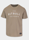 Men's T-Shirt USA CAL - Dark sand