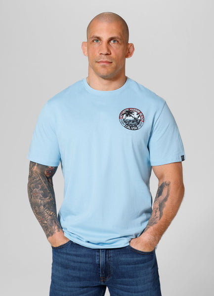 Men's T-Shirt OCEANSIDE - Light blue