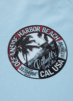 Men's T-Shirt OCEANSIDE - Light blue
