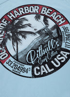 Men's T-Shirt OCEANSIDE - Light blue