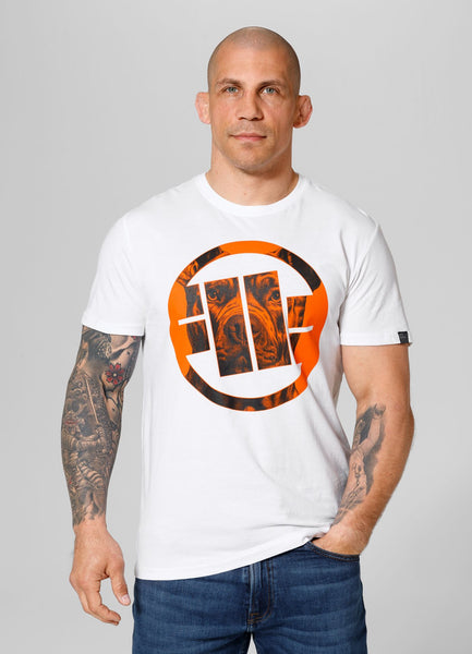 Men's T-Shirt Orange Dog 24 - White