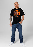 Men's T-Shirt Orange Dog 24 - Black