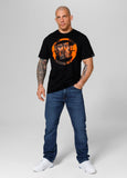 Men's T-Shirt Orange Dog 24 - Black