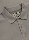 Polo shirt Denim Washed Pique SMALL LOGO - Gray Harbour