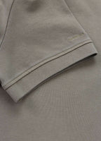 Polo shirt Denim Washed Pique SMALL LOGO - Gray Harbour