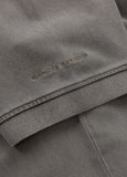 Polo shirt Denim Washed Pique SMALL LOGO - Dark brown