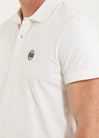 Men's Polo shirt Jersey Slim Fit Small Logo - Offwhite