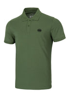 Men's Polo shirt Jersey Slim Fit Small Logo - Olive