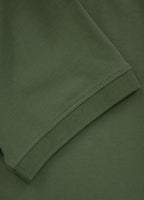 Men's Polo shirt Jersey Slim Fit Small Logo - Olive